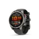 Garmin Fenix 8 Pro - 51 mm, AMOLED Sapphire, Graphit/Schwarz Titan mit QuickFit®-Silikon-Armband