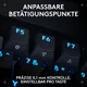 Logitech PRO X TKL RAPID Schwarz , Kabelgebundene Gaming-Tastatur, Magnetische Analog-Switches, Rapid-Trigger, LIGHTSYNC RGB-Beleuchtung, KEYCONTROL, 1 ms Melderate