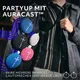 Ultimate Ears MINIROLL Pink, Mini Bluetooth Lautsprecher (A2DP), PartyUp Funktion, IP67- zertifizierte