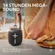 Ultimate Ears WONDERBOOM 4 Schwarz, Kompakter Bluetooth Lautsprecher (A2DP), 360- Grad- Klang, PartyUp Funktion, IP67- zertifizierte