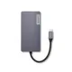 Lenovo 150 USB-C Travel Dock, HDMI, VGA, 3x USB-A, 1x SD-Card, Ethernet, 100W PD