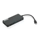 Lenovo 7-in-1 USB-C Hub Schwarz, HDMI, 3x USB-A, Ethernet, 1x USB-C, Card Reader