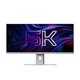 Alogic Edge 40C5KPD 101,6cm (40 Zoll) 5K IPS LED 21:9 60/100 Hz Monitor silber mit USB-C-Dock 90W PD