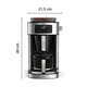 Krups KM 760D Aroma Kaffee-Maschine Schwarz 2-10 Tassen