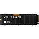 WD_BLACK SN850X NVMe SSD 4 TB M.2 2280 PCIe 4.0 mit Kühlkörper