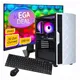 Hyrican GAMEMAX MegaDeal Diamond WT SET2715 7813 i7 14700F 16GB/1TB SSD RTX 5070 Win11 + MSI MAG 31C6X Monitor 80cm (32")