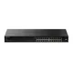 NETGEAR S350 Series 24-Port Gigabit Ethernet PoE+ Smart Managed Essentials Switch mit 2 Dedicated SFP Ports