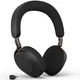 Jabra Evolve3 75 UC Schwarz Kabelloses Bluetooth-Headset inkl. USB-C Dongle und kabellosem Ladepad, ANC (Aktive Geräuchunterdrückung)
