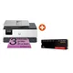 HP OfficeJet Pro 8122e Drucker Scanner Kopierer LAN WLAN Instant Ink + WD_BLACK SN850X NVMe SSD 8 TB
