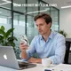 4smarts Kabelloses Ladegerät Qi2/ MagSafe-kompat 25W,1,5m weiß inkl. 30W Netzteil