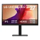 LG UltraFine 27BA45U-B 27 Zoll 4K (UHD) IPS 16:9 60 Hz Office Monitor DP/HDMI