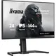 iiyama G-Master Black Hawk GB2441HSU-B1 24 Zoll Full HD IPS LED 16:9 144 Hz Gaming Monitor
