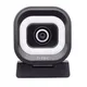i-tec SOLOMON 700 Stream 4K Webcam USB-C/A, Ultra-HD-4K-Auflösung, Integriertes LED-Ringlicht, Autofokus