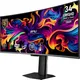 MSI MPG 341CQRDE QD-OLED X36 34 Zoll UWQHD QD-OLED Curved Gaming Monitor 21:9 360 Hz DP/HDMI/USB-C PD98W