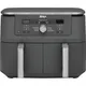 Ninja DZ400EU FlexDrawer MAX 6-in-1 Dual Zone Heißluftfritteuse 9,5 L Grau