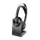 Poly Voyager Focus 2 MS Schwarz Kabelloses Bluetooth-Headset, USB-C/A, BT700 USB-C Dongle, ANC, inkl. Ladestation, Microsoft Teams zertifiziert