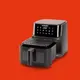 NutriBullet NBA0811DG CrispLite Vision 8 Liter Air Fryer dunkelgrau