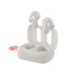 Skullcandy Dime 3 True Wireless drahtlose Kopfhörer, weiß/orange Bluetooth In-Ear