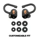 Skullcandy Push Play Active True Wireless drahtlose Kopfhörer, schwarz Bluetooth In-Ear