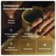 ULTRAHUMAN Ring Air - Smart Ring für Frauen und Männer - Schlaf -und Fitness Tracking Wearable - Herzfrequenz - Smartring Aster Black Größe 14