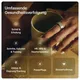 ULTRAHUMAN Ring Air - Smart Ring für Frauen und Männer - Schlaf -und Fitness Tracking Wearable - Herzfrequenz - Smartring Raw Titanium Größe 12