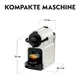 Kapselmaschine Nespresso Inissia von Krups XN1001 Weiß White