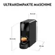 Kapselmaschine Nespresso Essenza Mini von Krups XN1108 Schwarz schwarz