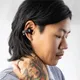Skullcandy Push 720 Open True Wireless drahtlose Kopfhörer, schwarz Bluetooth In-Ear