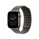 Apple 42mm Armband mit Magnetverschluss Silbergrau - S/M