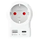 SKROSS Europa für UK USB AC20PD Reiseadapter mit USB 1.500283-E