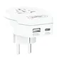 SKROSS World für Europa USB C20PD Reiseadapter mit USB 1.500295-E