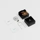RingConn Smart Ring Gen2 Air für Frauen und Männer - Schlaf- und Fitness Tracking Wearable - Herzfrequenz - Galaxie-Silber Größe 7