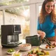 Braun MultiFry 5 Heißluftfritteuse 2 in 1 HF 5054I 6 L Schwarz