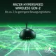 RAZER Viper V4 Pro Schwarz Gaming-Maus, kabellos, symmetrisch, Bluetooth, 2.4Ghz Empfänger, 50.000 DPI, 8000 Hz Abtastrate