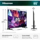Hisense 85E7S PRO 215cm 85" 4K QLED Smart TV Fernseher