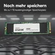 Crucial E100 2TB PCIe Gen4 2280 NVMe M.2 SSD