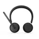 Lenovo 6550 Headset kabellos / kabelgebunden (Funk / Bluetooth) Schwarz
