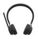 Lenovo VoIP Headset kabellos / kabelgebunden (Funk / Bluetooth) Schwarz