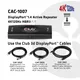 Club 3D CAC-1007 DisplayPort™ 1.4 Active Repeater 4K120Hz HBR3 F/F