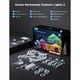 Govee Outdoor-Leuchten 2 robust RGBICW 72 LED Matter-kompatibel