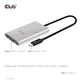 Club 3D CAC-1589 USB-C® Active Optical Kabel A/V Unidirectional M/M 20 m