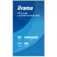 iiyama ProLite LH5581UHSG-1AG 138.7cm (54,6") 4K UHD Monitor HDMI/USB-C