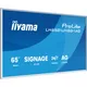 iiyama ProLite LH6581UHSG-1AG 163,8cm (64,5") 4K UHD Monitor HDMI/USB-C