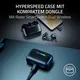 RAZER Hammerhead V3 HyperSpeed Schwarz In-Ear-Headsets/ Kopfhörer, ANC, Ladecase, Bluetooth 6.0, 2.4 Ghz Dongle, THX Spatial Audio