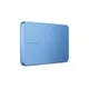 Toshiba Canvio Flex 2 TB 2.5 Zoll USB 3.0 Micro-B (5Gb/​s) metallic blue externe Festplatte HDD