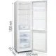 Gorenje RK4182PW4 Kühl- / Gefrierkombination weiß