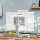 Alogic ASPEKT 32A4KPDSLV 32 Zoll UHD IPS 16:9 60Hz Matt Docking Monitor Silver
