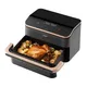 COSORI DualBlaze TwinFry 10 Liter Heissluftfritteuse CAF-TF101S-AEUR schwarz