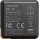 Shelly Blu ZB H&T Black Temperatur- & Feuchtigkeitssensor Bluetooth Zigbee Batterie Schwarz