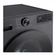 LG RT10X7B Trockner mit Dual Inverter Wärmepumpentechnologie schwarz 10 kg